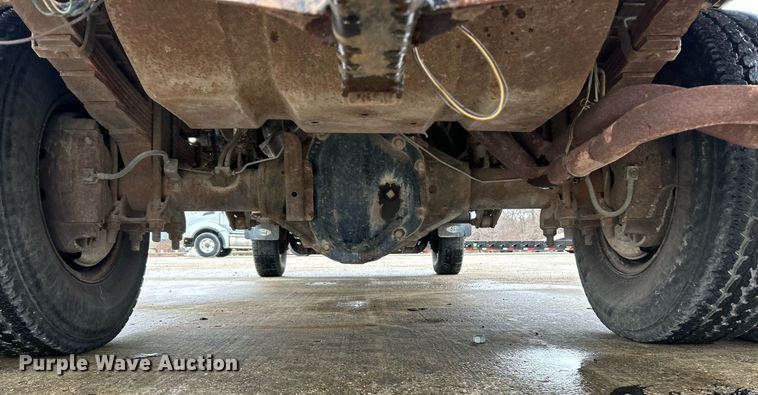 image for item EK2634 1989 Ford F450 Super Duty XL dump flatbed truck