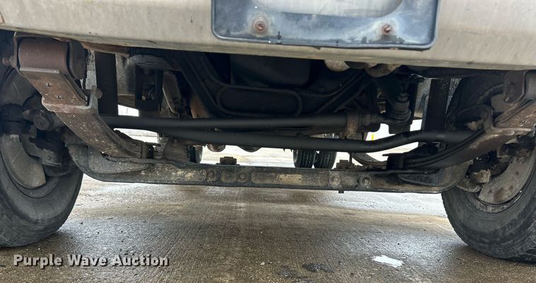 image for item EK2634 1989 Ford F450 Super Duty XL dump flatbed truck