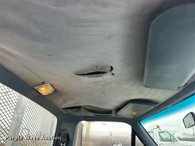 image for item EK2634 1989 Ford F450 Super Duty XL dump flatbed truck