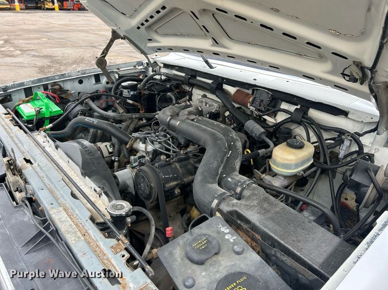 image for item EK2634 1989 Ford F450 Super Duty XL dump flatbed truck