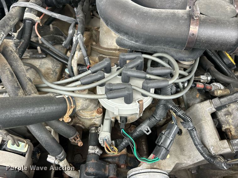 image for item EK2634 1989 Ford F450 Super Duty XL dump flatbed truck