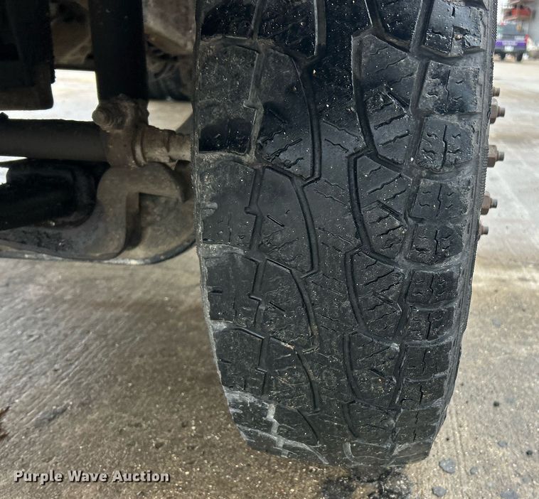 image for item EK2634 1989 Ford F450 Super Duty XL dump flatbed truck