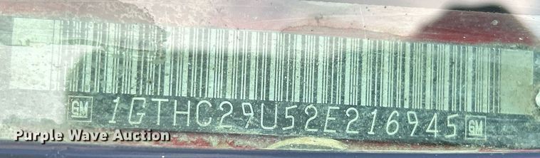 image for item EK2641 2002 GMC Sierra 2500HD Ext. Cab pickup truck