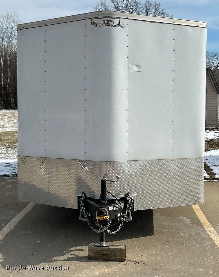 image for item EK2663 2018 Doolittle enclosed cargo trailer