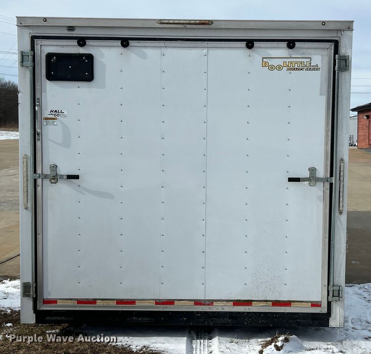 image for item EK2663 2018 Doolittle enclosed cargo trailer