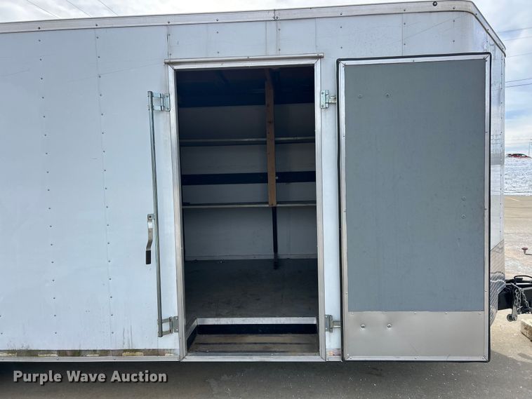 image for item EK2663 2018 Doolittle enclosed cargo trailer
