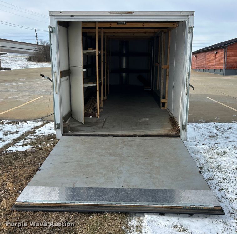 image for item EK2663 2018 Doolittle enclosed cargo trailer