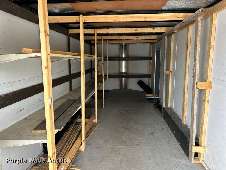 image for item EK2663 2018 Doolittle enclosed cargo trailer