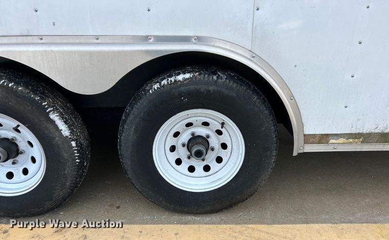 image for item EK2663 2018 Doolittle enclosed cargo trailer