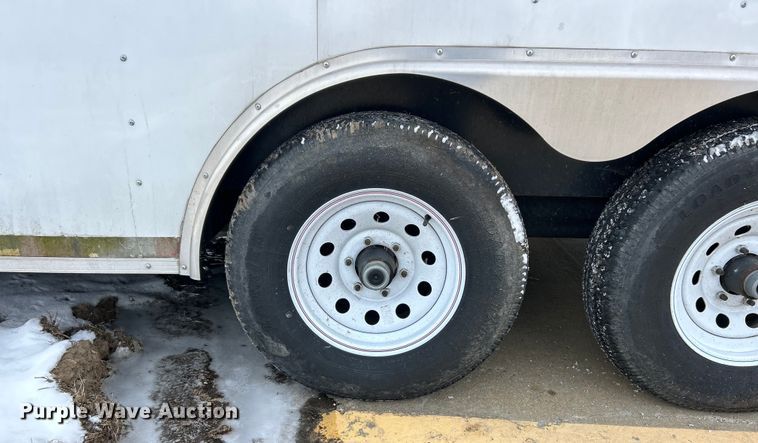 image for item EK2663 2018 Doolittle enclosed cargo trailer