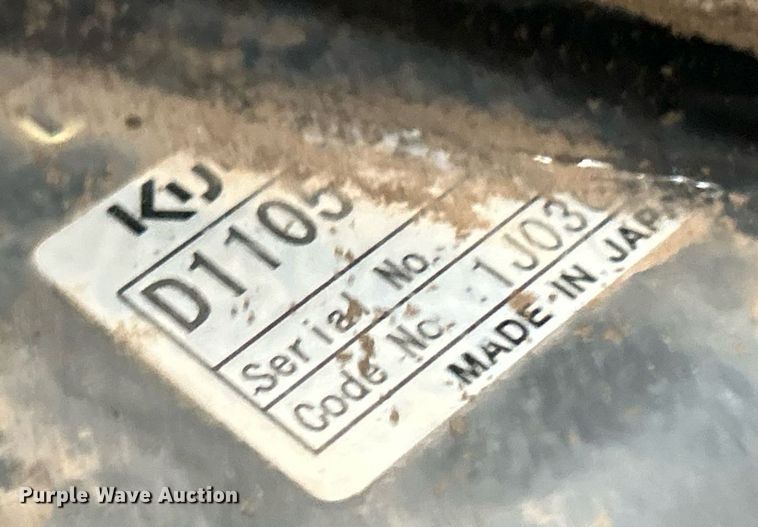 image for item EK2668 2017 Kubota RTV-X1100C utility vehicle