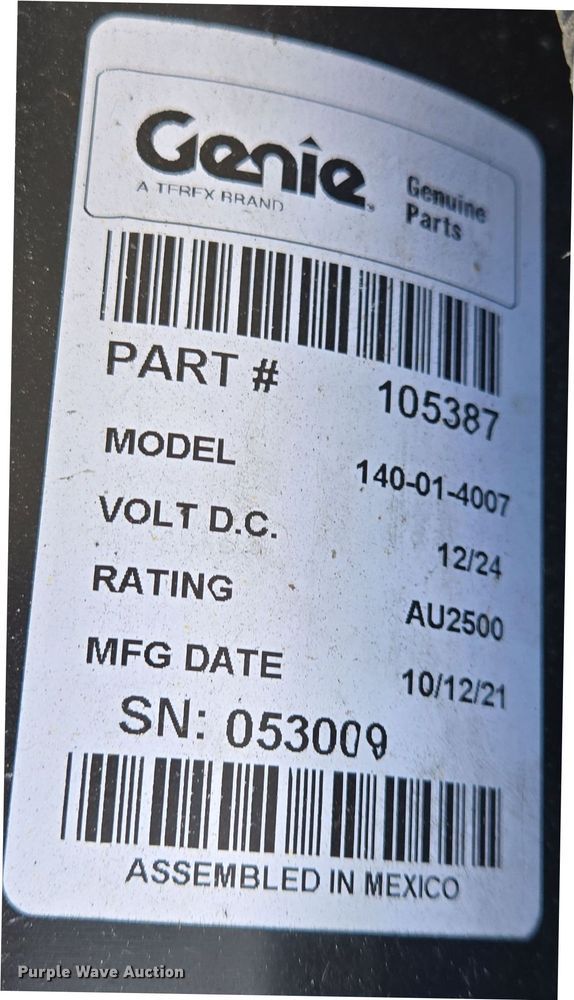 image for item EM6001 2014 Genie GR-20 vertical lift