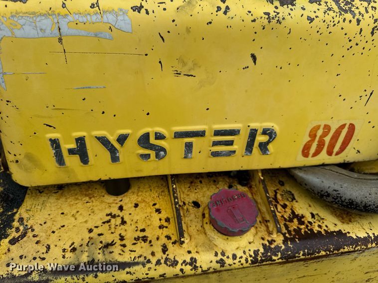 image for item EN5094 1996 Hyster H80XL forklift