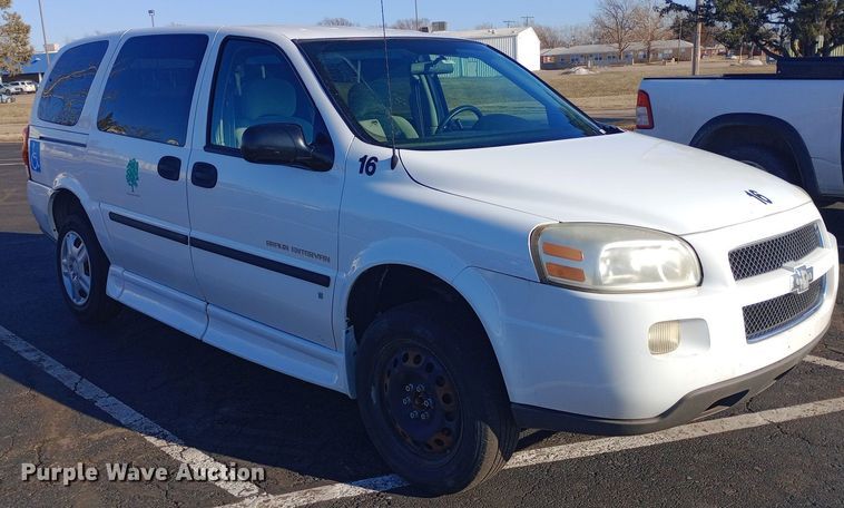 image for item EO0578 2008 Chevrolet Uplander handicap accessible van