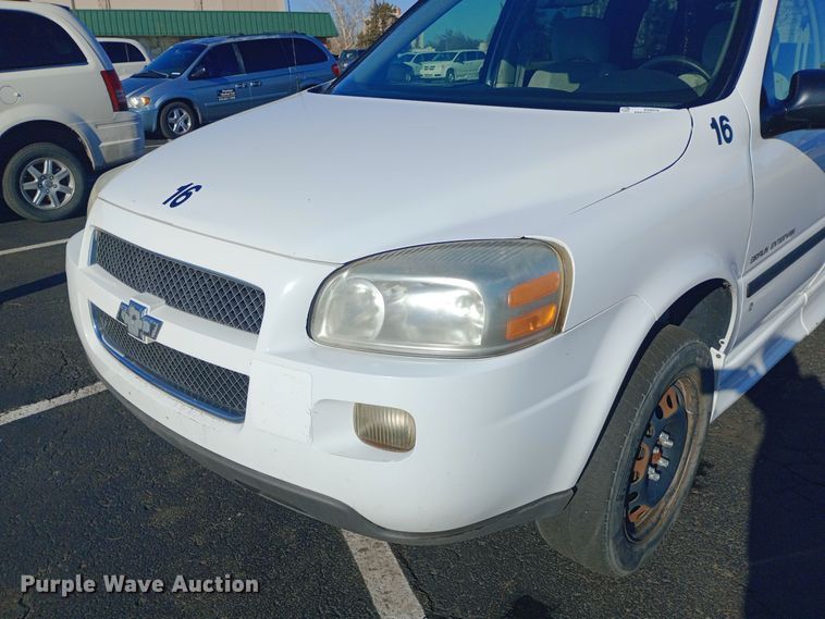 image for item EO0578 2008 Chevrolet Uplander handicap accessible van