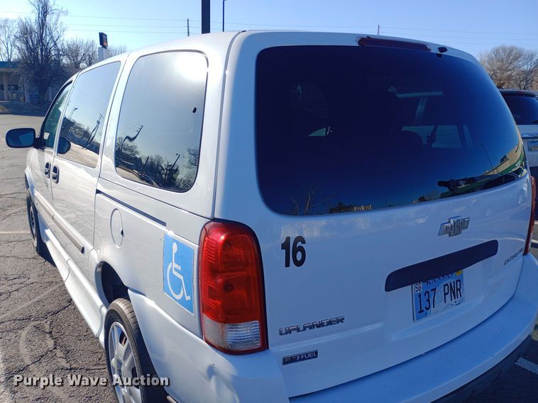 image for item EO0578 2008 Chevrolet Uplander handicap accessible van