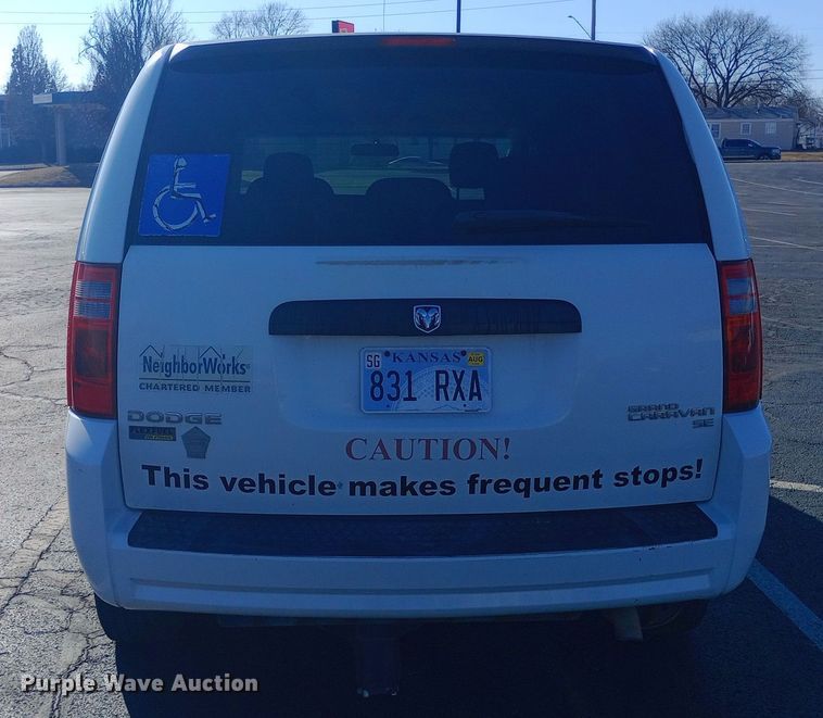 image for item EO0579 2010 Dodge Grand Caravan handicap accessible van