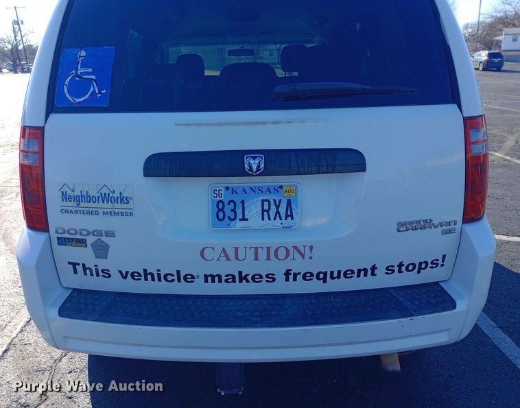 image for item EO0579 2010 Dodge Grand Caravan handicap accessible van