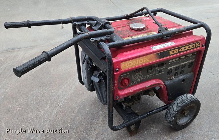 image for item EO0587 Honda EB4000X generator