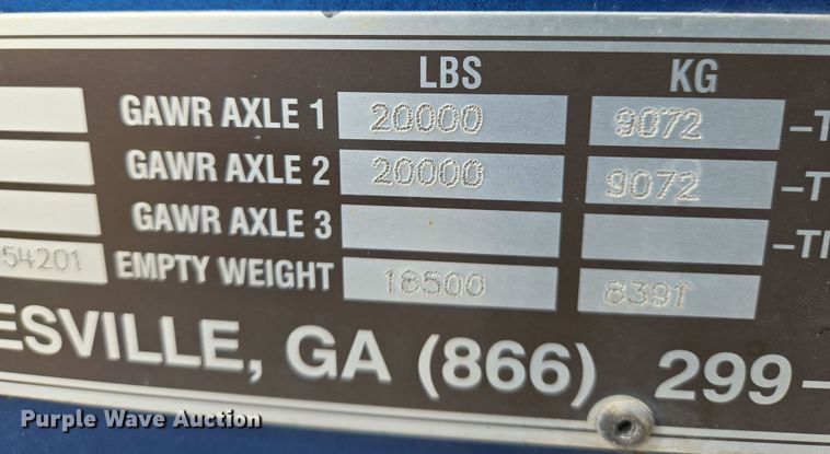 image for item EO0593 2018 Cottrell CX-11HCSD car carrier