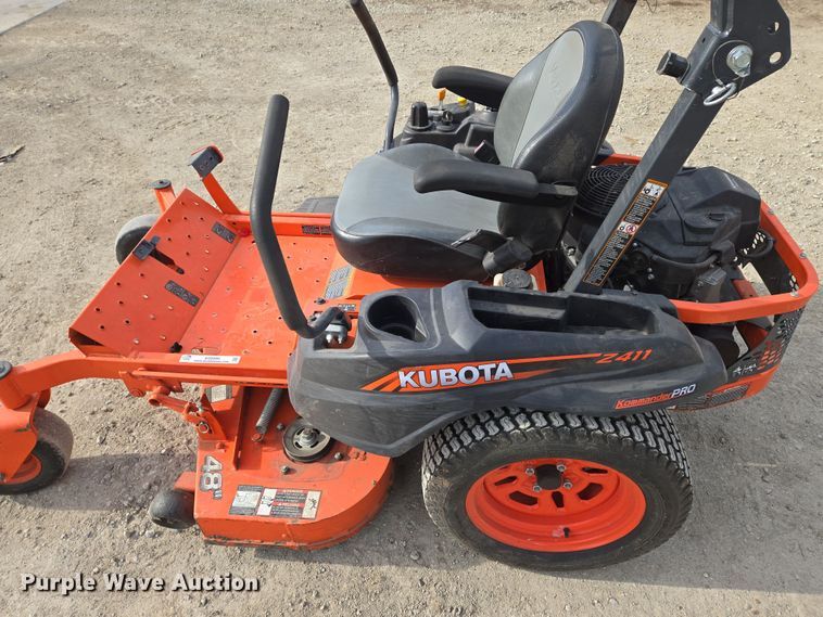 image for item EO0595 Kubota Kommander Pro Z411 ZTR lawn mower