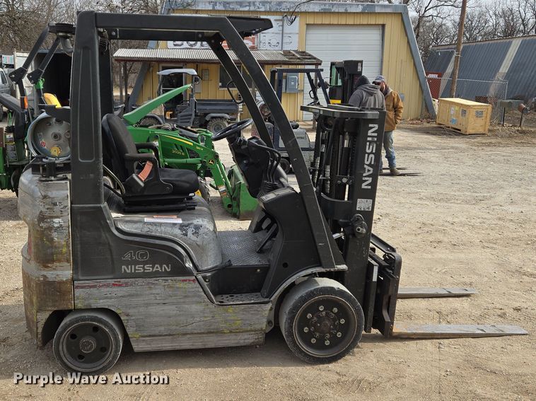 image for item EO0599 Nissan MCP1F2A20LV forklift