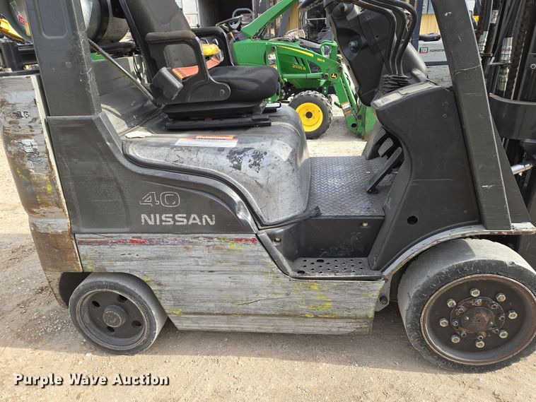 image for item EO0599 Nissan MCP1F2A20LV forklift