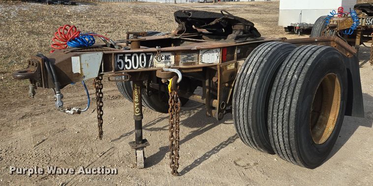 image for item EO0601 1985 Fruehauf EL-F1 trailer dolly