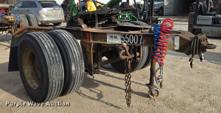 image for item EO0601 1985 Fruehauf EL-F1 trailer dolly