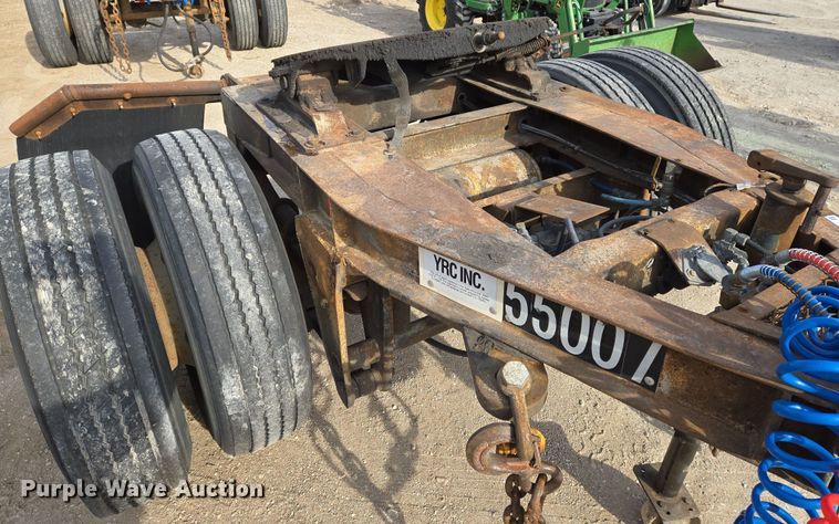 image for item EO0601 1985 Fruehauf EL-F1 trailer dolly