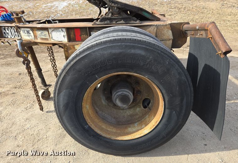 image for item EO0601 1985 Fruehauf EL-F1 trailer dolly