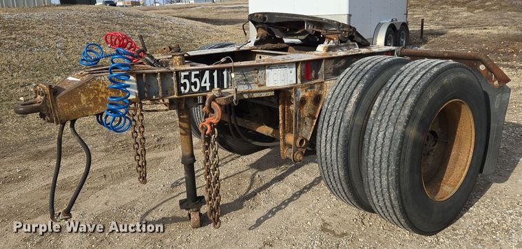 image for item EO0602 1985 Fruehauf EL-F1 trailer dolly