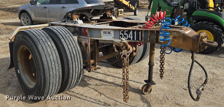 image for item EO0602 1985 Fruehauf EL-F1 trailer dolly