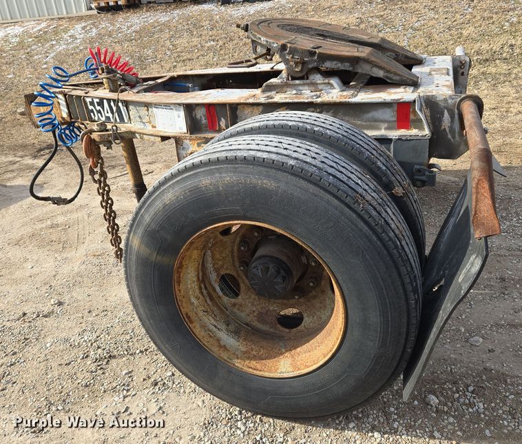 image for item EO0602 1985 Fruehauf EL-F1 trailer dolly