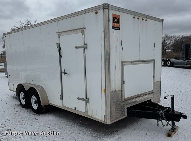 image for item EQ1028 2017 Interstate IF718TA3 pressure washer trailer