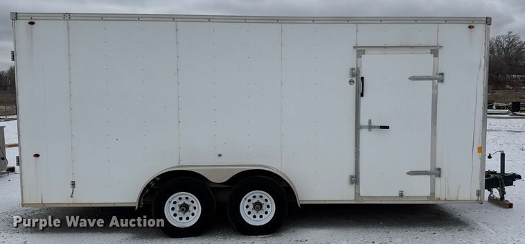 image for item EQ1028 2017 Interstate IF718TA3 pressure washer trailer