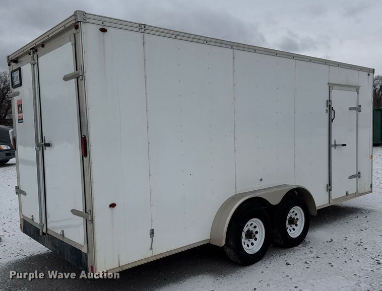 image for item EQ1028 2017 Interstate IF718TA3 pressure washer trailer