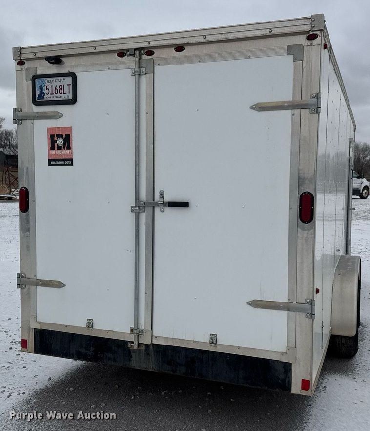 image for item EQ1028 2017 Interstate IF718TA3 pressure washer trailer