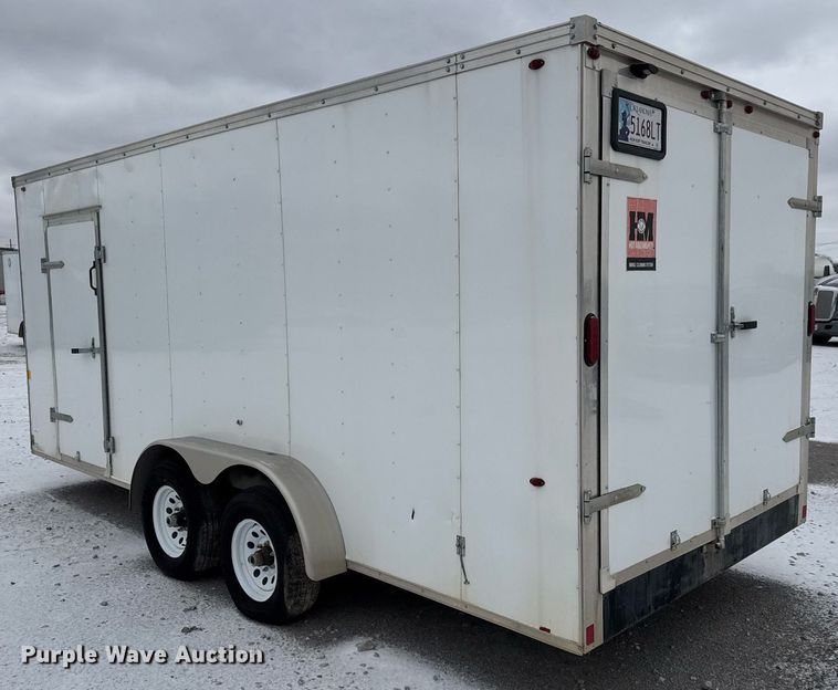 image for item EQ1028 2017 Interstate IF718TA3 pressure washer trailer