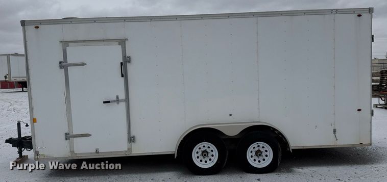 image for item EQ1028 2017 Interstate IF718TA3 pressure washer trailer