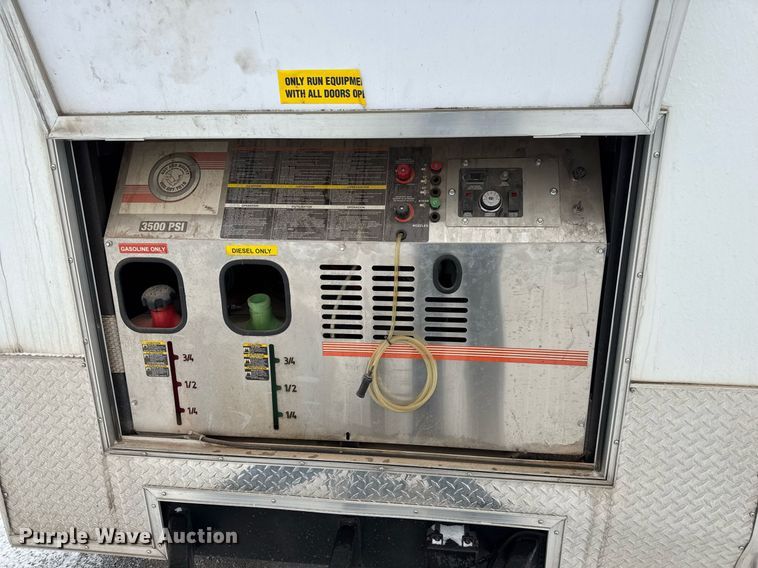 image for item EQ1028 2017 Interstate IF718TA3 pressure washer trailer