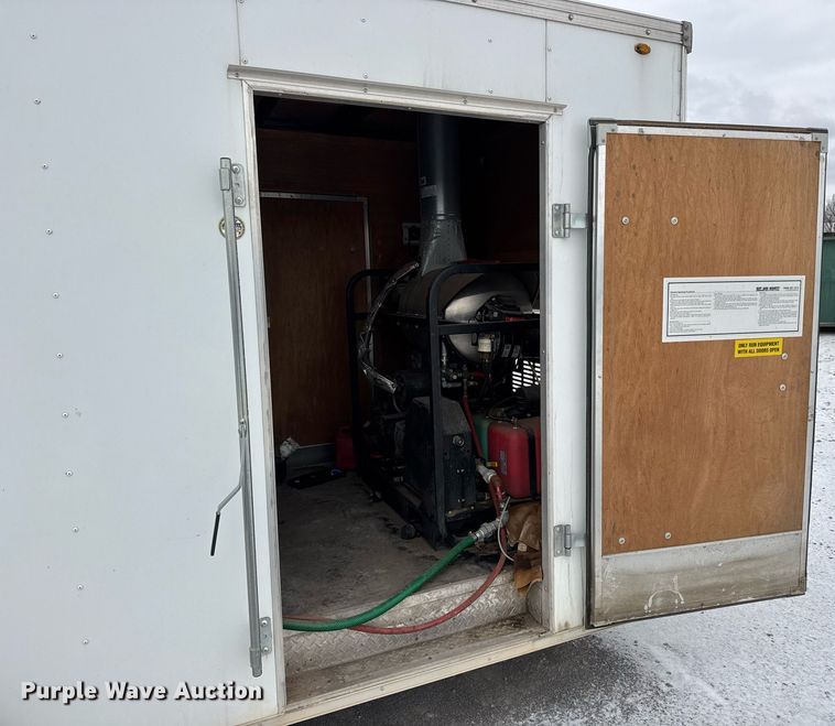 image for item EQ1028 2017 Interstate IF718TA3 pressure washer trailer