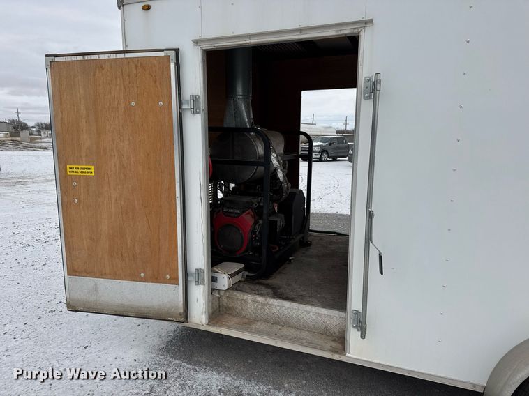 image for item EQ1028 2017 Interstate IF718TA3 pressure washer trailer