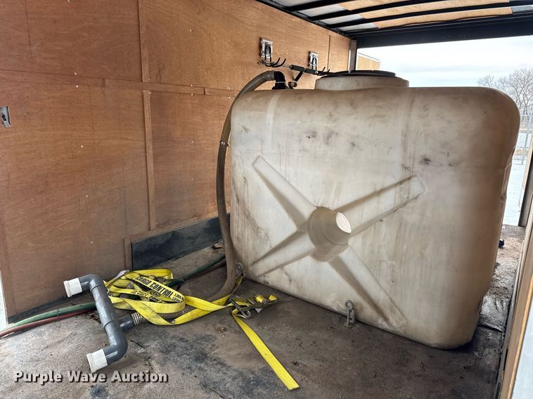 image for item EQ1028 2017 Interstate IF718TA3 pressure washer trailer