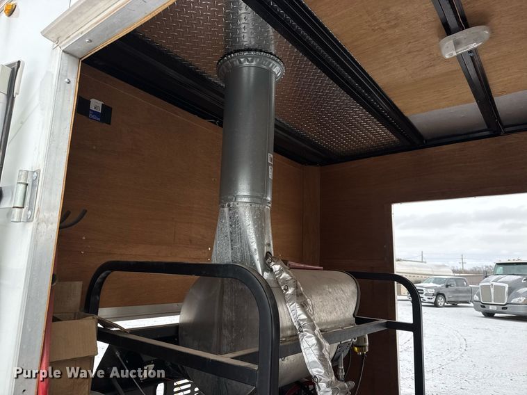 image for item EQ1028 2017 Interstate IF718TA3 pressure washer trailer