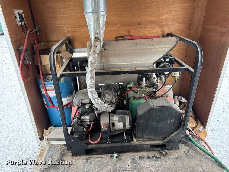 image for item EQ1028 2017 Interstate IF718TA3 pressure washer trailer