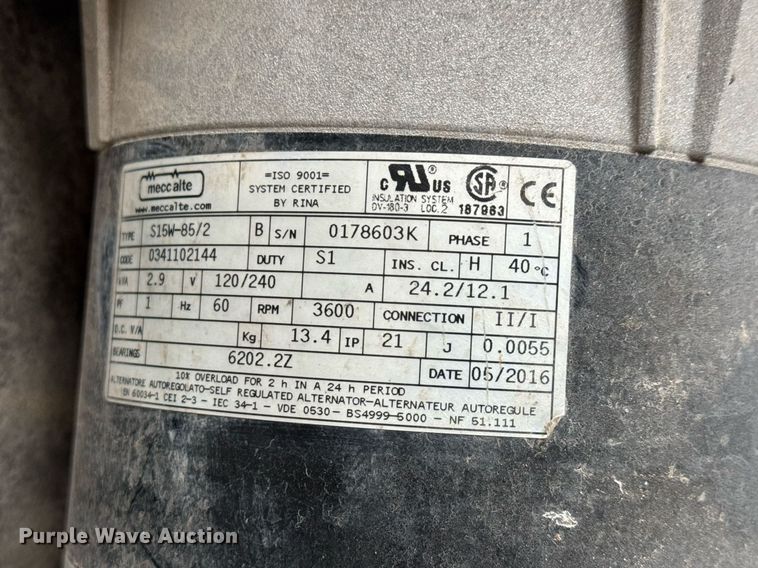 image for item EQ1028 2017 Interstate IF718TA3 pressure washer trailer