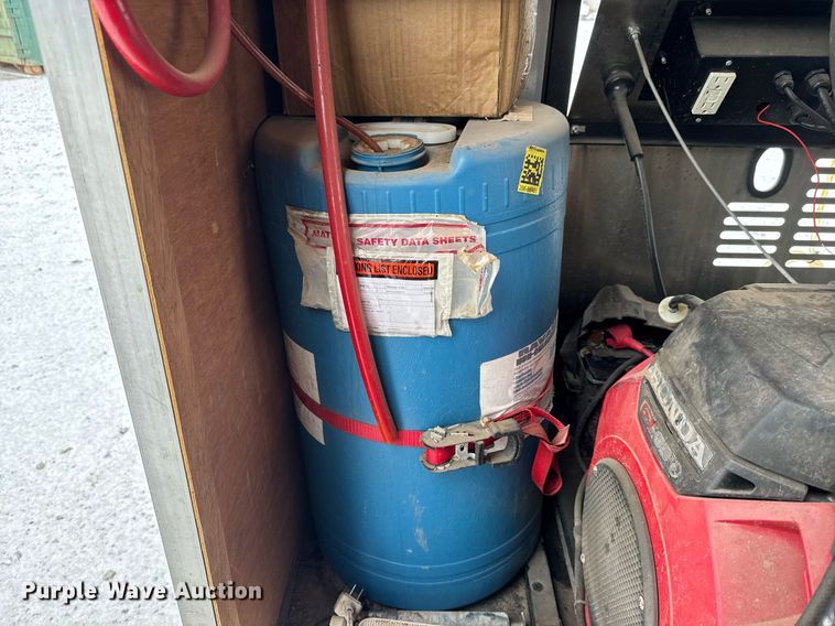 image for item EQ1028 2017 Interstate IF718TA3 pressure washer trailer