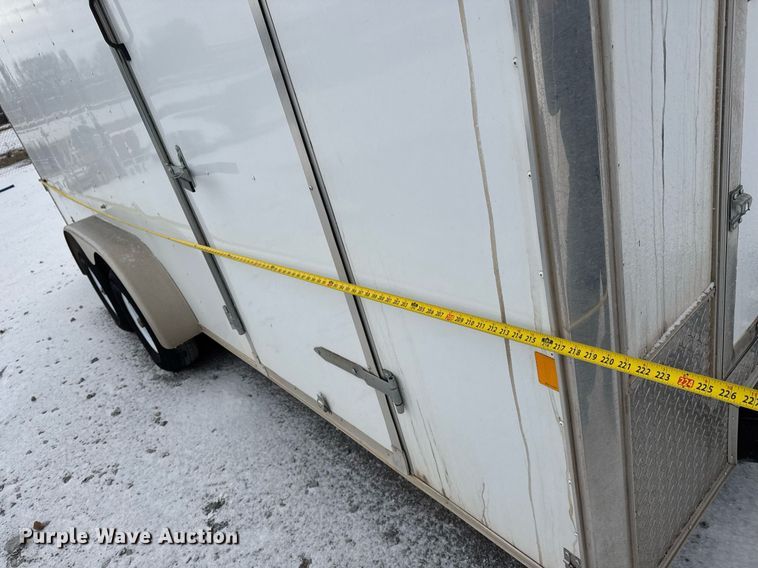 image for item EQ1028 2017 Interstate IF718TA3 pressure washer trailer