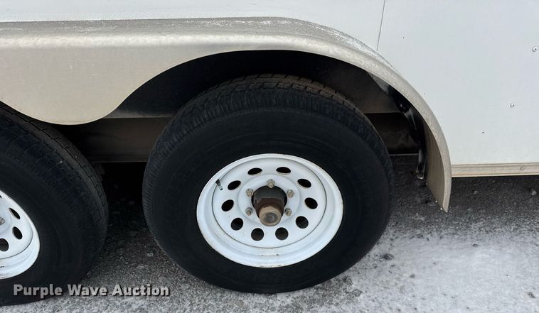 image for item EQ1028 2017 Interstate IF718TA3 pressure washer trailer